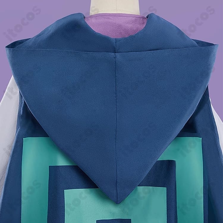 ゼルダの伝説 ゼルダ姫 コスプレ衣装。高再現ディテールとマントで気品ある王女スタイル - 6枚目の画像