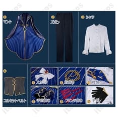 あんスタ 影片みか／斎宮宗 星の鳴動 コスプレ衣装 高再現で撮影映え、イベントにも最適 - 8枚目の画像（サムネイル）