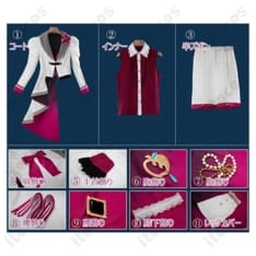 あんさんぶるスターズ！！Music スノーホワイト衣装 高再現仕様で撮影映え、イベントに最適 - 7枚目の画像（サムネイル）