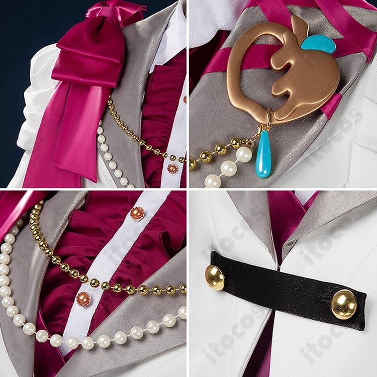 あんさんぶるスターズ！！Music スノーホワイト衣装 高再現仕様で撮影映え、イベントに最適 - 5枚目の画像