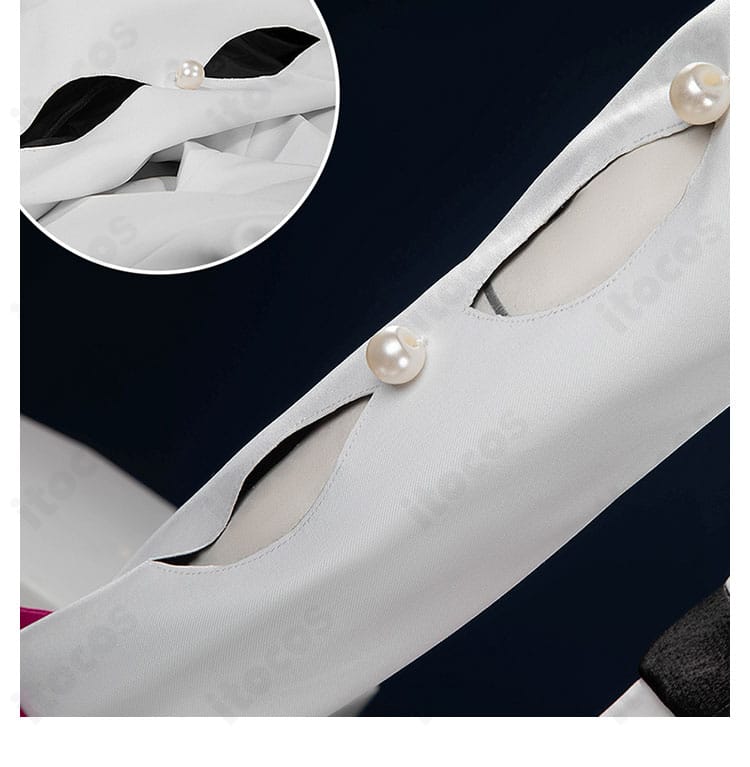 袖口の装飾ディテール、繊細な意匠の近接写真