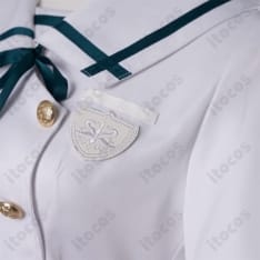 BanG Dream! 若葉睦・月ノ森女子学園夏制服 高再現で清楚に映える快適コスプレ衣装 - 5枚目の画像（サムネイル）