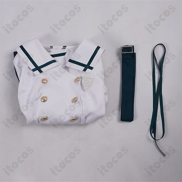 BanG Dream! 若葉睦・月ノ森女子学園夏制服 高再現で清楚に映える快適コスプレ衣装 - 7枚目の画像