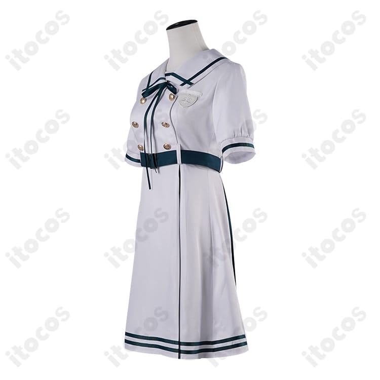 BanG Dream! 若葉睦・月ノ森女子学園夏制服 高再現で清楚に映える快適コスプレ衣装 - 2枚目の画像