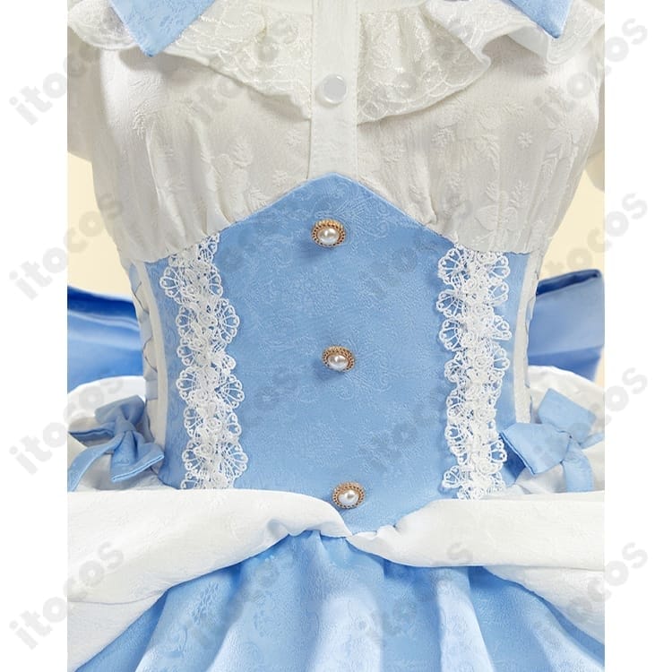 Re:ゼロ レム ゴシックドレス衣装 高再現・着脱簡単で撮影映え - 4枚目の画像