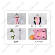 八九寺真宵 セカンドシーズン制服 コスプレ 高再現で着やすくイベント・撮影に最適 - 5枚目の画像（サムネイル）