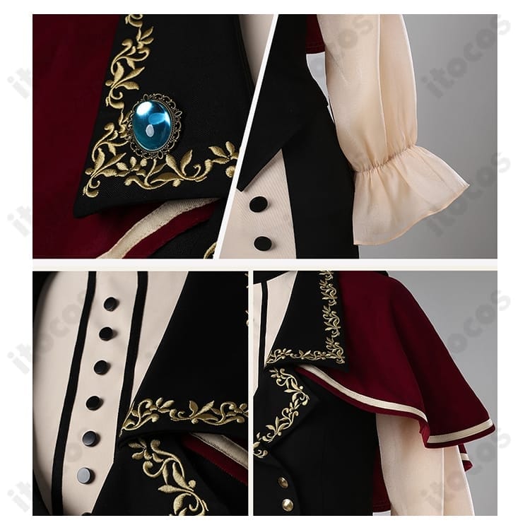 バンドリ！Ave Mujica ティモリス（八幡海鈴）衣装 高再現でイベント・撮影に最適 - 4枚目の画像