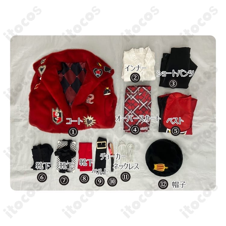 リドル・ローズハート 新衣装コスプレ 高再現で動きやすい10点セット｜撮影・イベントに最適 - 7枚目の画像