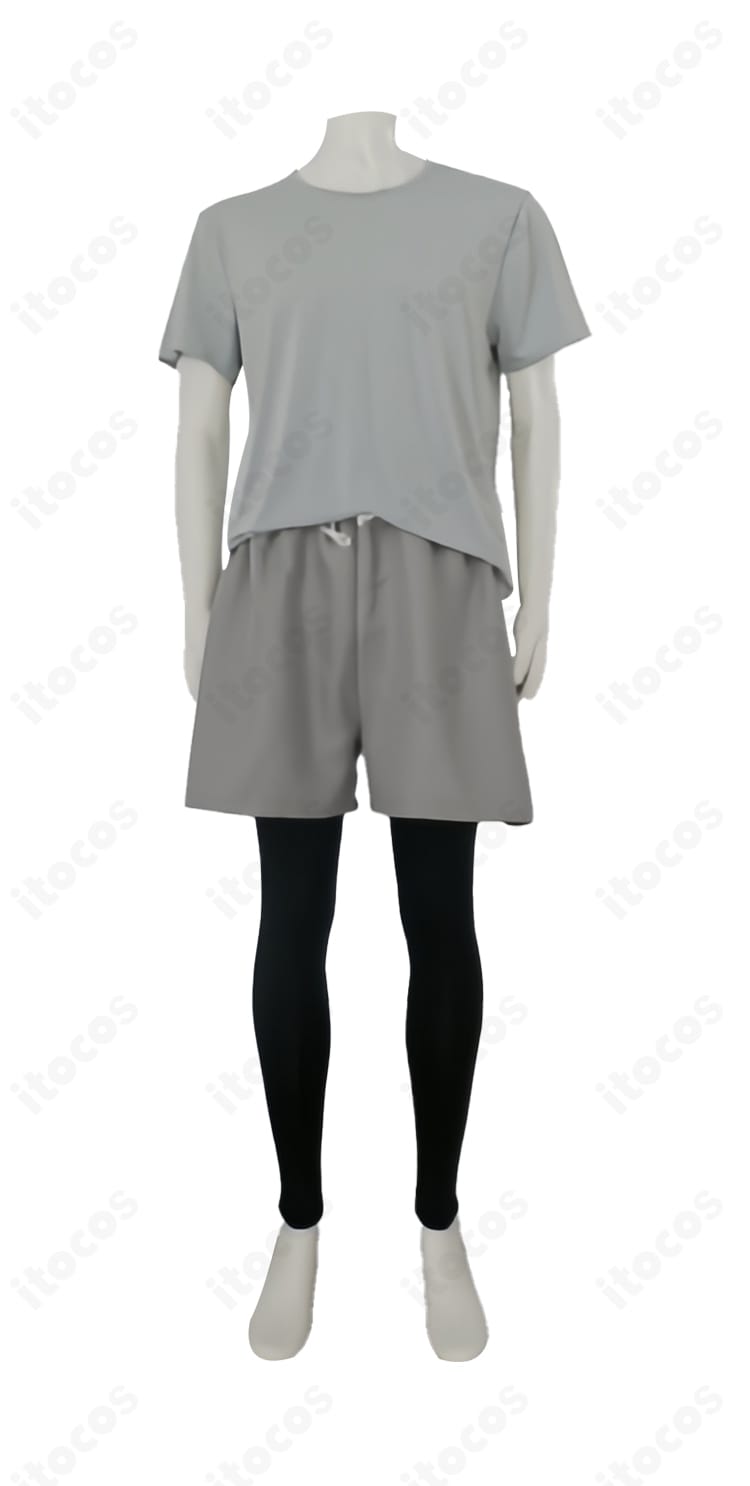 小鈎ハレ キャンプ衣装の内側ディテール（正面）。裏側の縫製と着脱しやすい構造を示す写真。