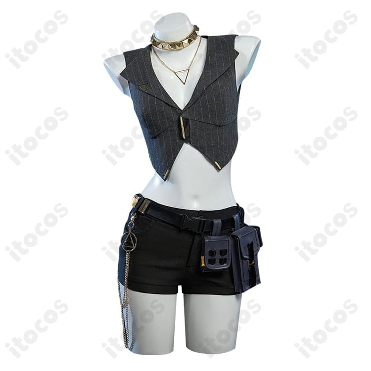 勝利の女神：NIKKE ロザンナ衣装｜高再現と動きやすさでイベント映えする13点フルセット - 4枚目の画像