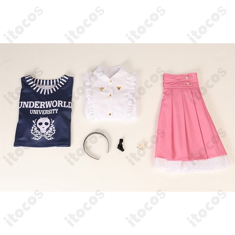 ホロライブ 森カリオペ カワイイ衣装 コスプレ｜高再現で可愛く決まる、撮影・イベントに最適 - 7枚目の画像