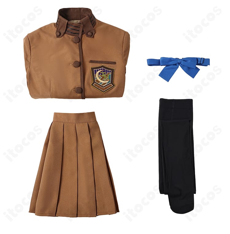 Fate/EXTRA 岸波白野 学園制服 コスプレ セット内容一覧｜上着・スカート・スカーフ・タイツ