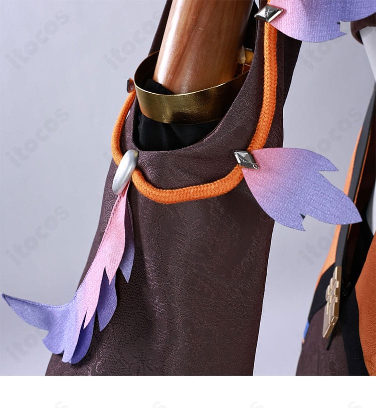 原神 イアンサ 通常版コスプレ衣装 袖口ディテール。動きに連動して表情が出るライン取り