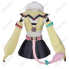 原神 ヴァレサ 通常服コスプレ衣装 高再現モデル｜豪華刺繍と尻尾で存在感、撮影・イベントに最適 - 2枚目の画像（サムネイル）
