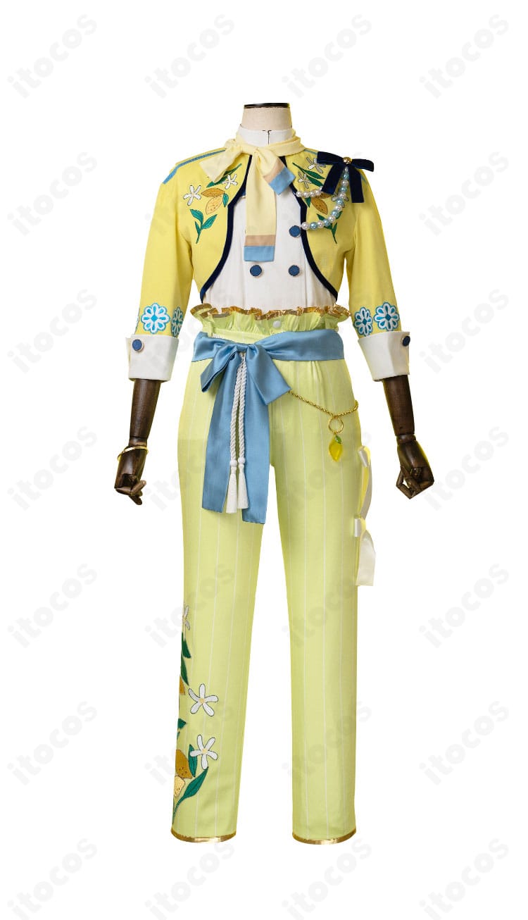 パープレックス コスプレ衣装の正面全身。装飾配置と丈感を忠実再現した写真