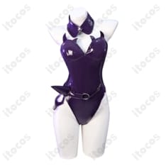 邪桒ナヅミ バニーガール コスプレ衣装 高再現で映える、イベント＆撮影向け - 2枚目の画像（サムネイル）