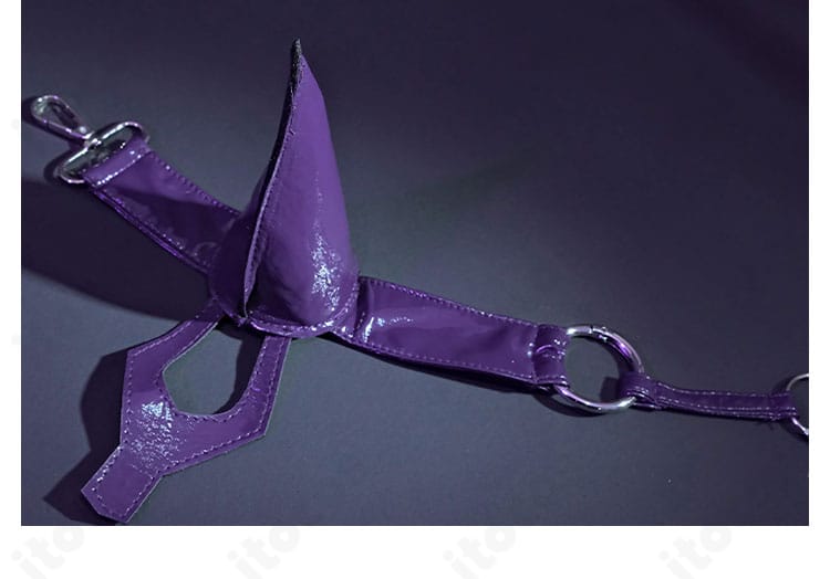 邪桒ナヅミ バニーガール衣装のセット一式を並べた画像。レオタード、腕飾り、腰飾り、足首飾り、つけ襟、手袋、透明ストラップ、カチューシャが確認可能。