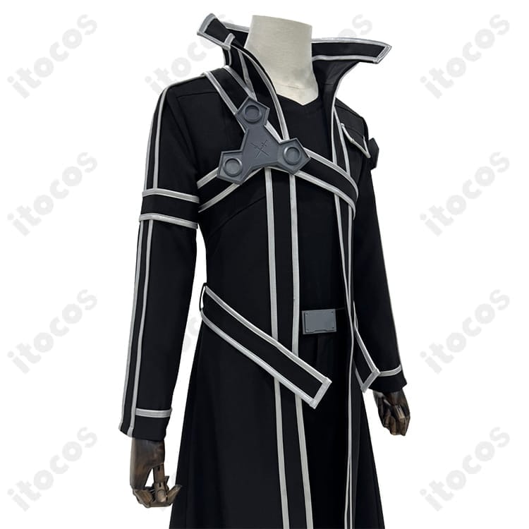 SAO キリト コスプレ衣装｜高再現で快適、イベントや撮影会で映えるフルセット - 3枚目の画像