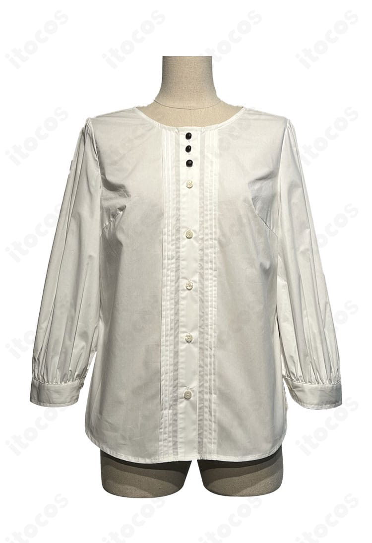 千早愛音 私服コスプレ衣装 インナーシャツ前面のデザインと質感