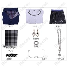 ネリッサ・レイヴンクロフト 新衣装コスプレ 高再現で撮影映え、イベントも快適なゴシックセット - 4枚目の画像（サムネイル）