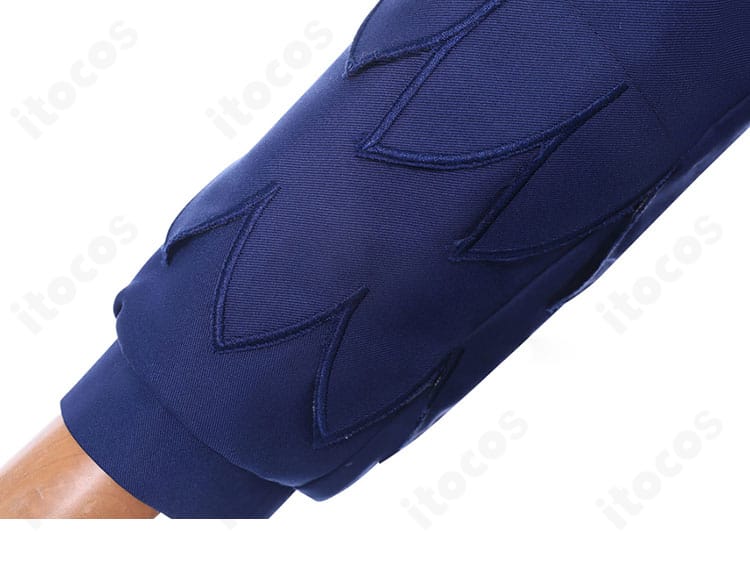 ネリッサ・レイヴンクロフト新衣装の袖口装飾アップ。縫製の丁寧さと装飾の立体感が特徴。