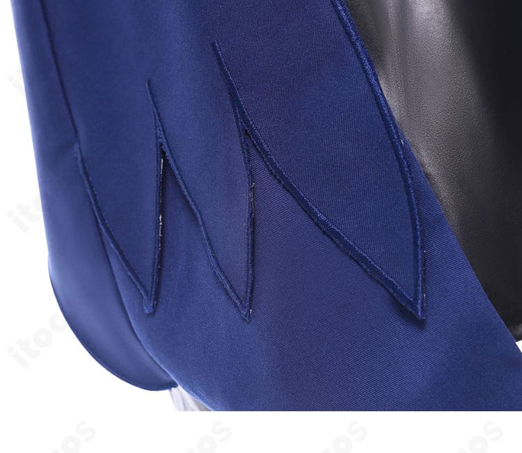 ネリッサ・レイヴンクロフト新衣装の裾装飾アップ。動きに合わせて映えるゴシックデザイン。