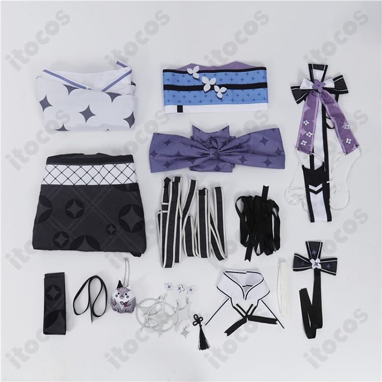 ホロライブ ベスティア・ゼータ 着物コスプレ｜和風×エレガントで高再現・撮影会に最適 - 6枚目の画像