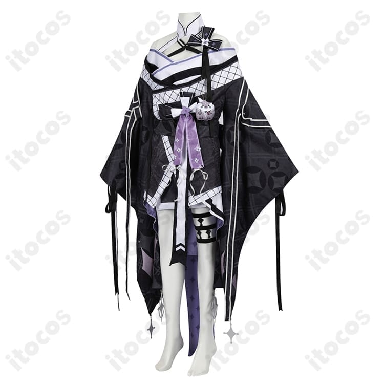 ホロライブ ベスティア・ゼータ 着物コスプレ｜和風×エレガントで高再現・撮影会に最適 - 2枚目の画像