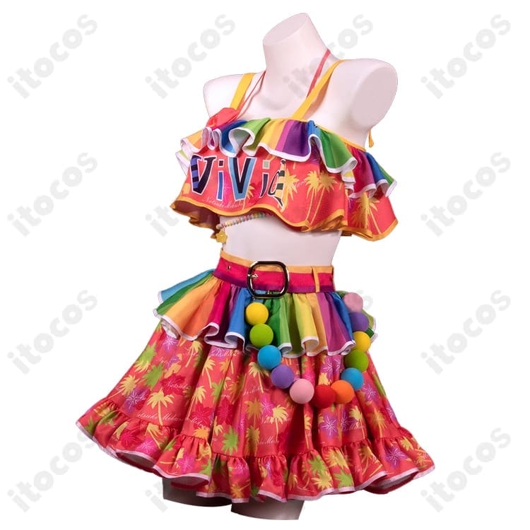 アイカツオンパレード！夏樹みくる コスプレ衣装｜フルセットで簡単コーデ、撮影映えとイベント実用性を両立 - 2枚目の画像