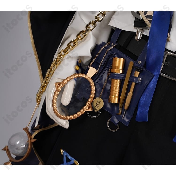 にじさんじ 星導ショウ 鑑定士の服 新衣装コスプレ 高再現でイベントも撮影も主役級の仕上がり - 5枚目の画像