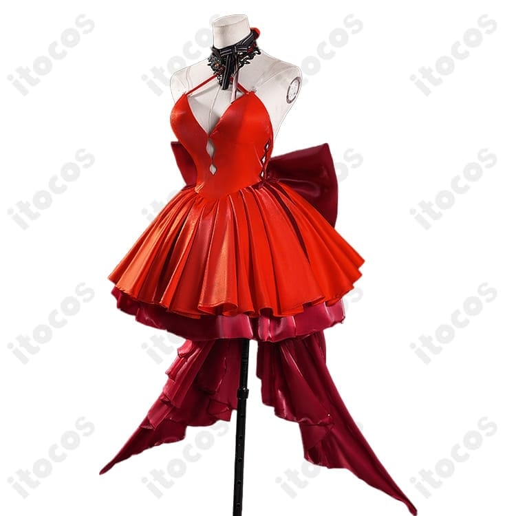 NIKKE 式波・アスカ・ラングレー WILLE 孤海の楽章衣装 高再現で撮影に強いフルセット - 2枚目の画像