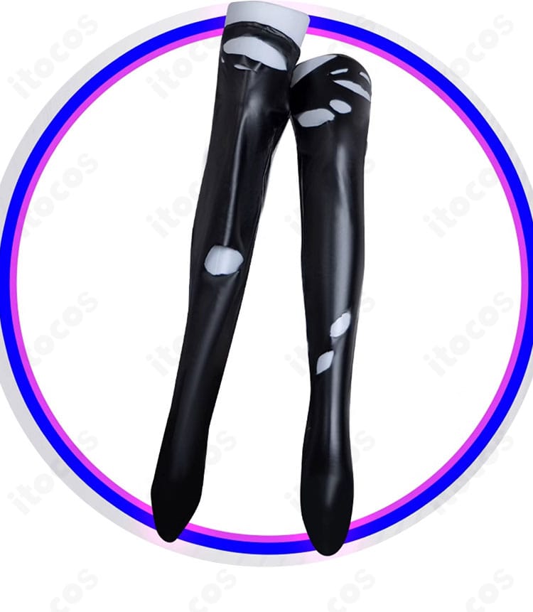 エブラナ・ダブリン衣装の靴周り装飾。足元デザインの合わせ方を示すディテール画像。