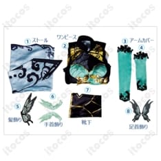 蒼穹（CangQiong）コスプレ衣装 高再現で映えるエレガント設計、透湿性◎・オーダーメイド対応 - 7枚目の画像（サムネイル）