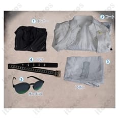 第五人格 冒険家 新聞社編集長 高再現スーツ衣装セット 撮影・イベントに最適な着用感 - 4枚目の画像（サムネイル）