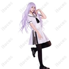 Summer Pockets 鳴瀬しろは・空門蒼 コスプレ衣装 高再現で快適、撮影やイベントに最適 - 2枚目の画像（サムネイル）