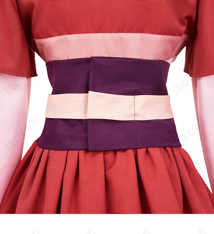 猫猫コスプレ衣装・背面ディテール。裾と背中の意匠を含む細部の再現カット。