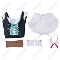 牛牧ジュリ アルバイト衣装｜ブルーアーカイブ公式準拠の再現度と快適な着心地 - 4枚目の画像（サムネイル）