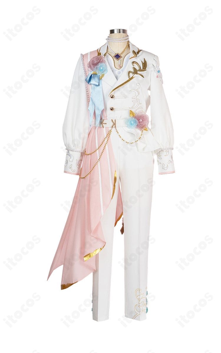 正面全体像が分かるあんスタ2wink天音色衣装のコート・インナー・装飾の配置とバランス