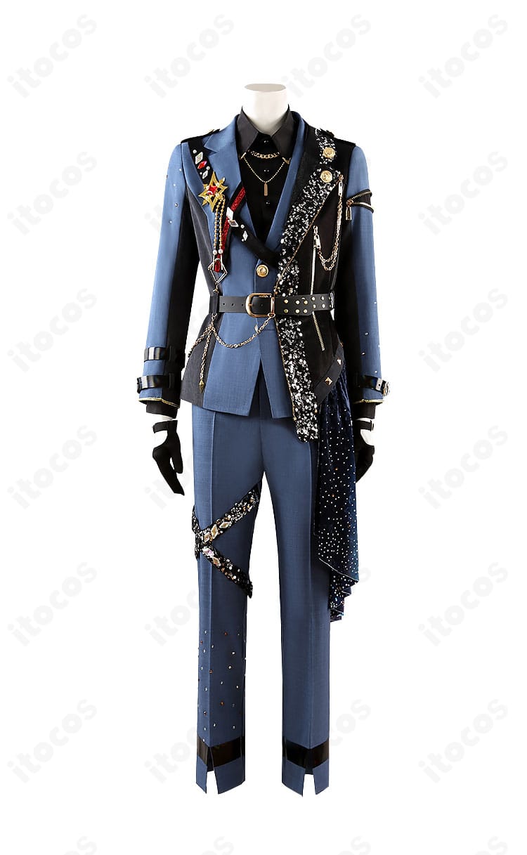 KAITO・鏡音レン・東雲彰人・天馬司・青柳冬弥・神代類・漣ジュン・守沢千秋・瀬名泉・逆先夏目のASTRO FESコスプレ衣装 正面全体画像。