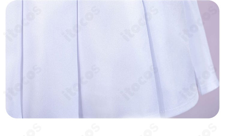 C.C. 私服コスプレ衣装のスカート裾装飾。流れのあるラインで撮影映えするデザイン。