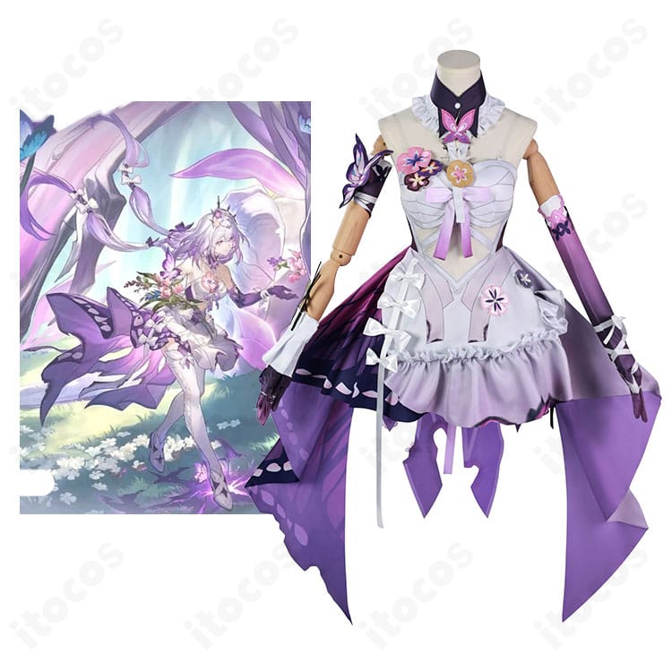 キャストリスのフルコーデとセット小物を合わせた崩壊：スターレイル公式風コスプレ衣装一式