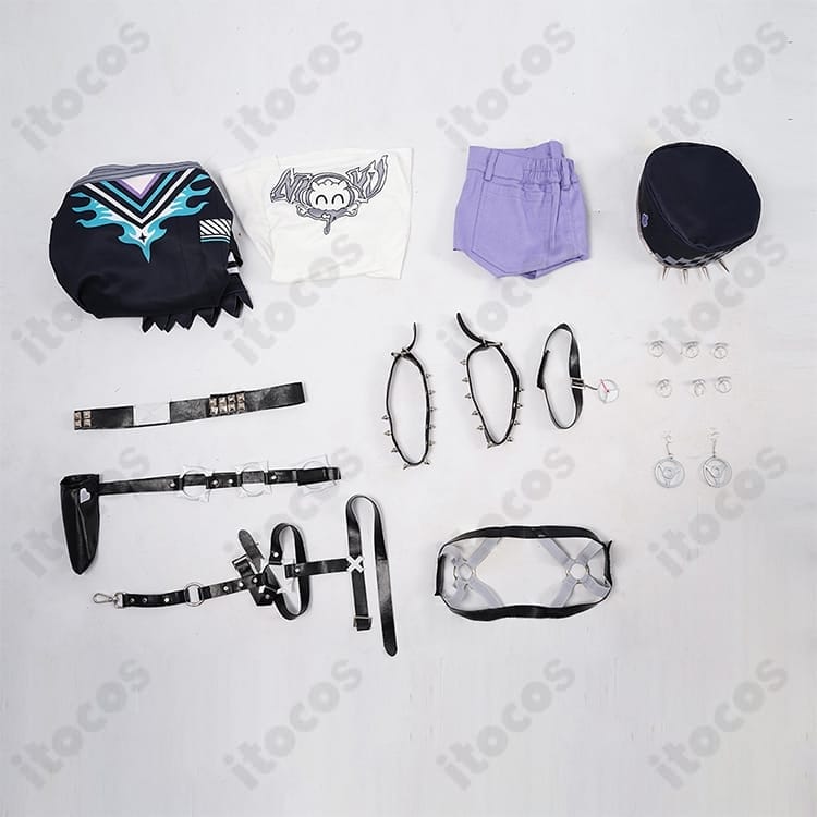 ホロライブ 輪堂千速 コスプレ衣装｜高再現で撮影映え、長時間も快適 - 7枚目の画像