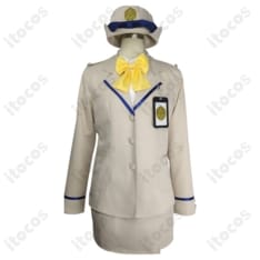 ブルーアーカイブ ハイランダー鉄道学園 列車乗務員制服 高再現で長時間も快適、撮影映えのフォーマルコス - 1枚目の画像（サムネイル）