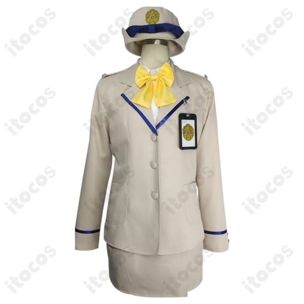 ブルーアーカイブ ハイランダー鉄道学園 列車乗務員制服 高再現で長時間も快適、撮影映えのフォーマルコス