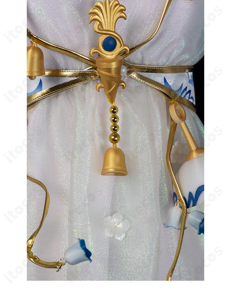 第五人格 気象学者 風を采る仙霊の腰部分正面装飾。装飾パーツの配置と質感が分かる画像