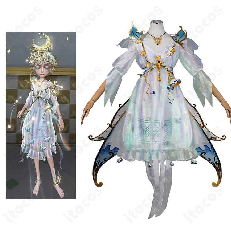 第五人格 気象学者（ウェンディ・フート）風を采る仙霊のコスプレ衣装一式。キャラクターの意匠を忠実再現した全身コーデの参考画像