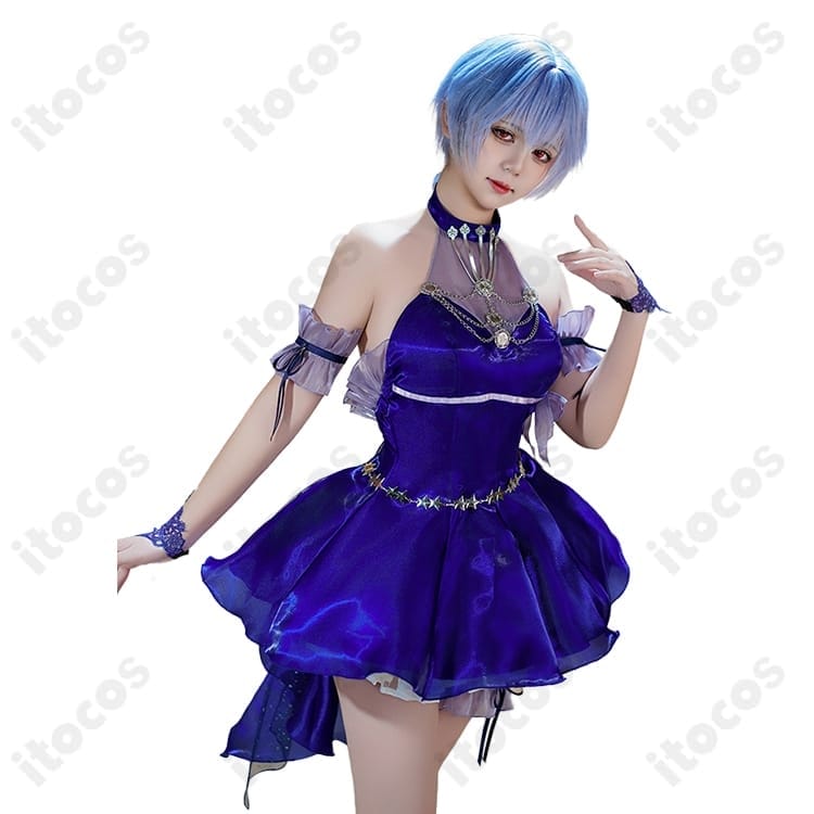 綾波レイ コラボ衣装｜勝利の女神：NIKKE 高再現で快適、イベント・撮影に最適 - 2枚目の画像