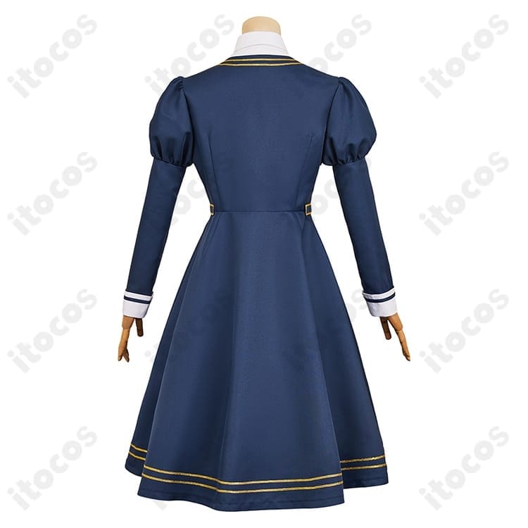 ウィッチウォッチ 宮尾音夢 コスプレ衣装4点セット｜高再現で清楚に決まる学園制服 - 4枚目の画像