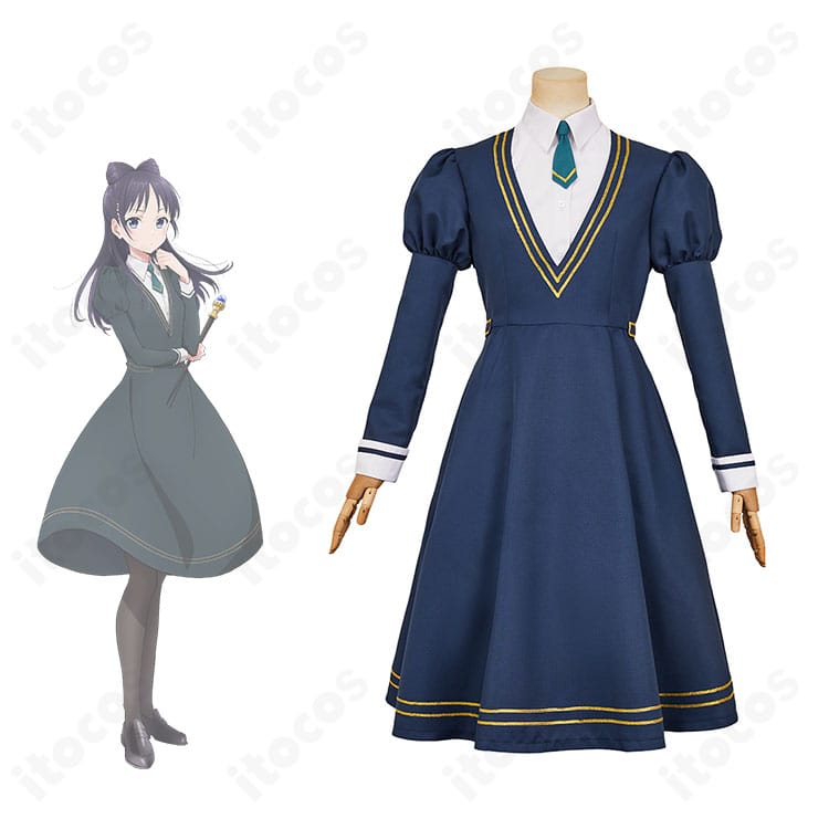 ウィッチウォッチ 宮尾音夢（ネム）の世界観に合わせた制服風コスプレ一式のイメージビジュアル
