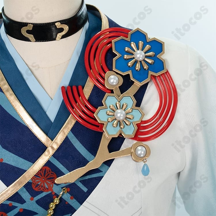 あんさんぶるスターズ！！ 礼瀬マヨイ 梅花雪花コスプレ衣装一式 高再現で撮影・イベントに最適 - 4枚目の画像